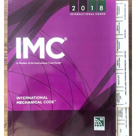 IMC -2018 INTERNATIONAL MECHANICAL CODE BOOK WITH FREE TABS SET