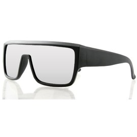 Quay Goggle Style Sunglasses MMXII (Matte Black/Mirror)