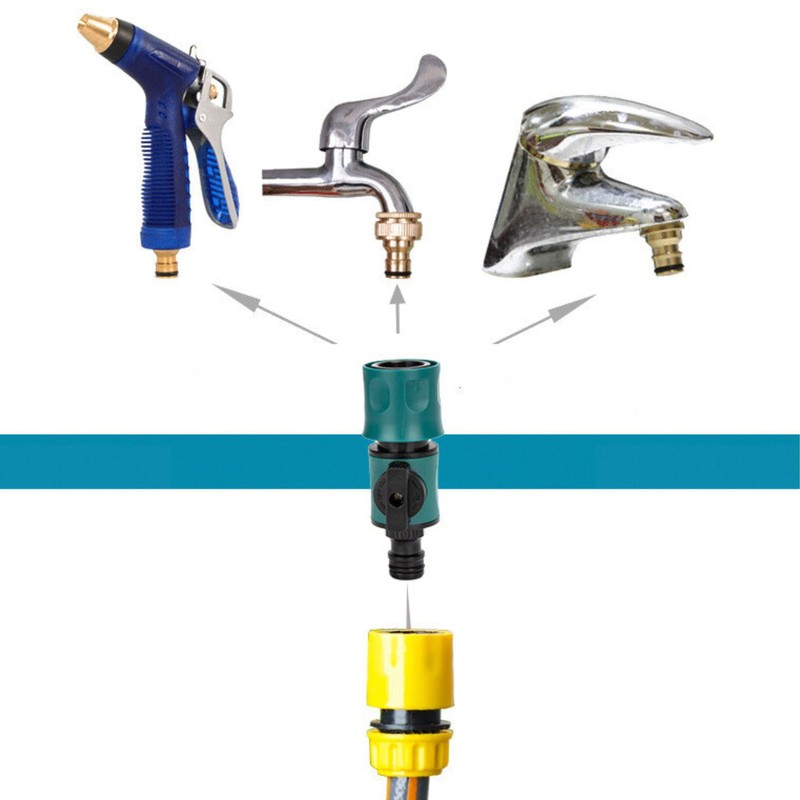 bath & bath TR1215 Water Hose Joint Faucet Stop Faucet