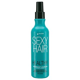 SexyHair Healthy Tri-Wheat Acondicionador sin Enjuague, 250 ml | Hasta 90% Mejor Desenredo | Reduce el Quiebre | Hidratación, Suavidad y Brillo