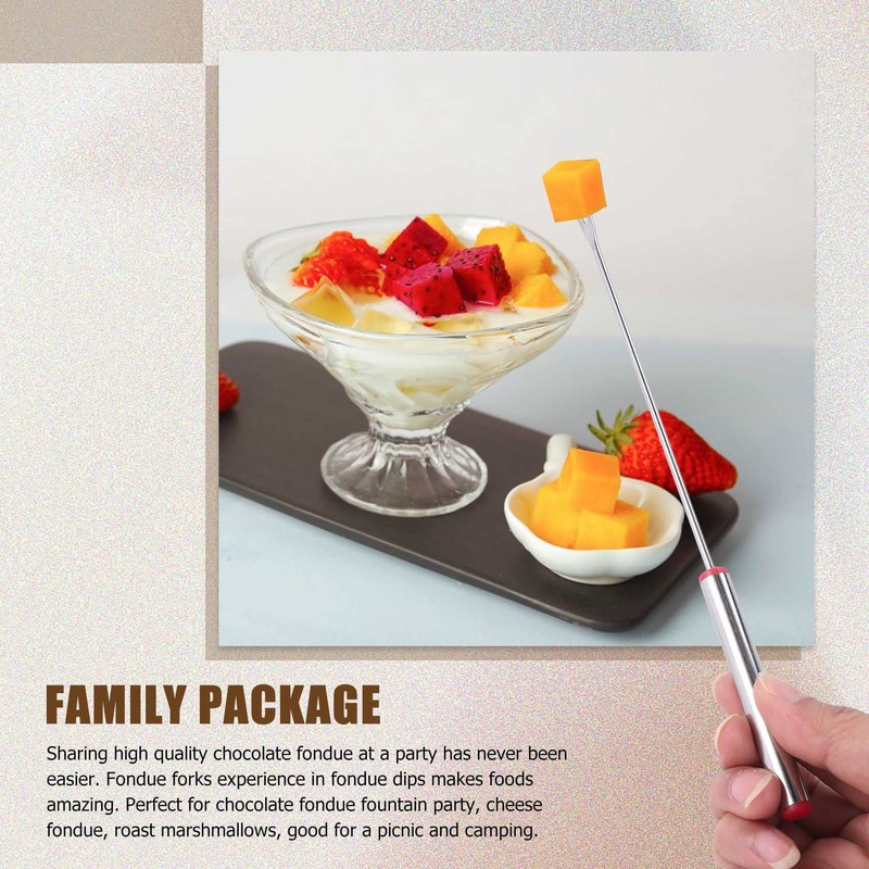 Fondue Cheese Sticks Fondue Set for Maker Cheese, Stainless Steel