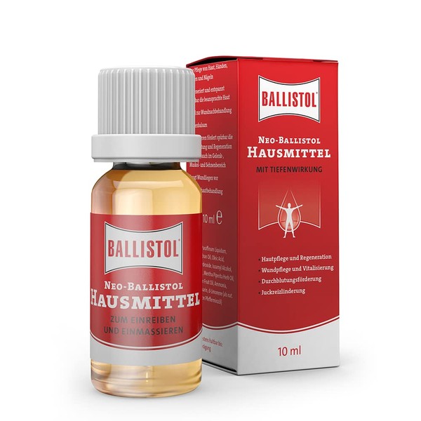 BALLISTOL Unisex - Adult Neo Home Remedy Oil Bottle, Colourless, 1 Piece
