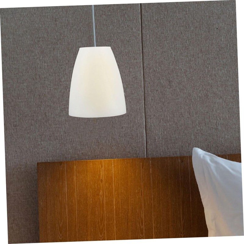 GRIRIW 3pcs Decorative Table Lamp Shade Plastic Lamp Cover Replacement