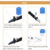 Professional Salinity Refractometer,Salinity Tester, Salt Tester for Saltwater Pool, for