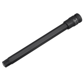 uxcell 1/2" Drive x T65 Torx Bit Socket, S2 Steel Bits, Cr-Mo Sockets 8" Length (For Hand Use Only)