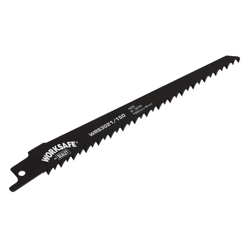Sealey WRS3021/150 150mm 6tpi Reciprocating Saw Blade - Pack of