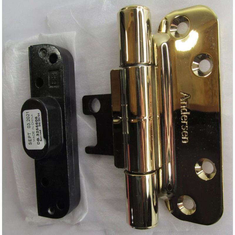 Andersen Bright Brass/ Bronze 400 Series Frenchwood Patio Door Hinge