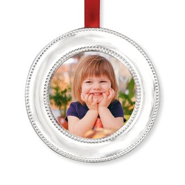 Ross-Simons Cunill Sterling Silver Beaded Picture Frame