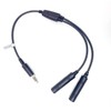 JUYODE GA Dual Plugs General Aviation Headset to U174/U Helicopter
