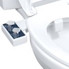 Hibbent Bidet Fresh Water Spray Kit Non Electric Toilet Seat