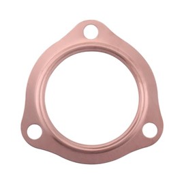 2PCs 2.5" Copper Header Exhaust Collector Gaskets 2-1/2" Copper Exhaust Header Pipe Collector Flange Gaskets for SBC BBC 302 350 454