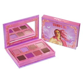 Lime Crime Venus 3 paletas de sombra de ojos  8 sombras de ojos de tamaño completo mate y metálico  Rosas de ensueño y morados  Fórmula suave  Caja...