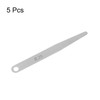 sourcing map 5pcs Feeler Gauge 0.2mm Thickness Gauge 65MN Steel