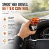 Steering Wheel Spinner Knob with 360° Bearing – Clamp-On Turning