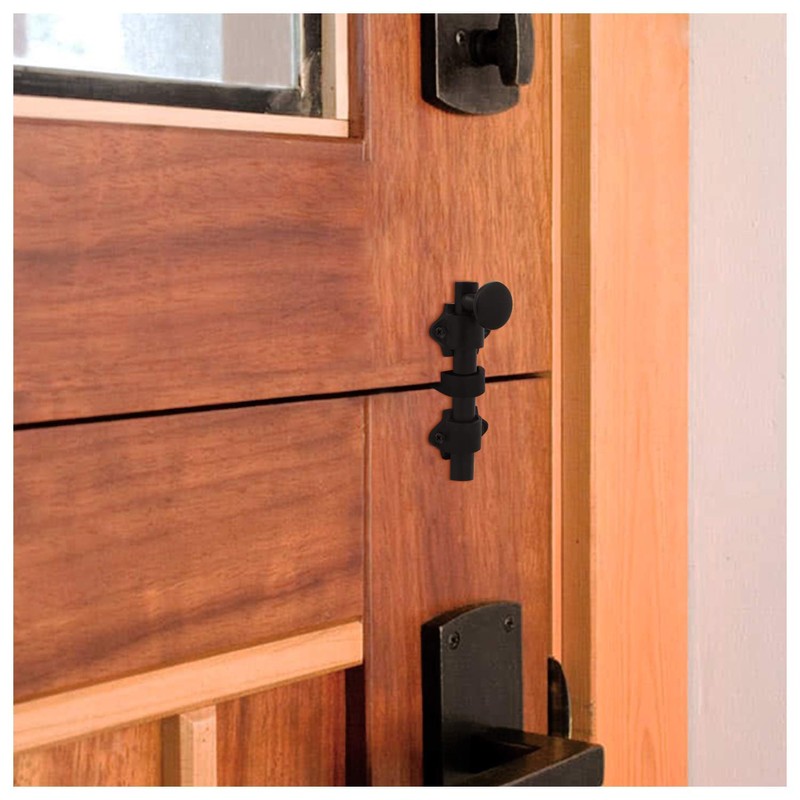 Nuk3y Heavy Duty Solid Brass Dutch Door Surface Bolt (4",