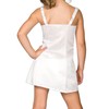 I.C. Collections Big Girls White Sleek Nylon Slip, 8