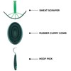 Woodside 8 Piece Equestrian Grooming Set for Horses with Carry