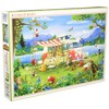 1000 Piece Jigsaw Puzzle Camping Holiday (50x75cm)