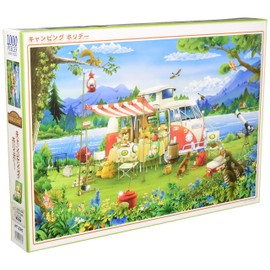 1000 Piece Jigsaw Puzzle Camping Holiday (50x75cm)