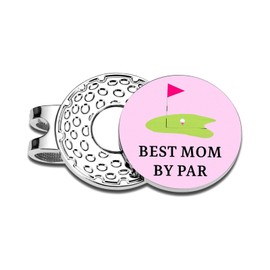 Golf Mom Gift,Pink Ball Markers for Mom Stepmom,Golf Accessories for Women