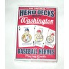 WASHINGTON NATIONALS HEROES PLAYING CARDS #6 - NEW