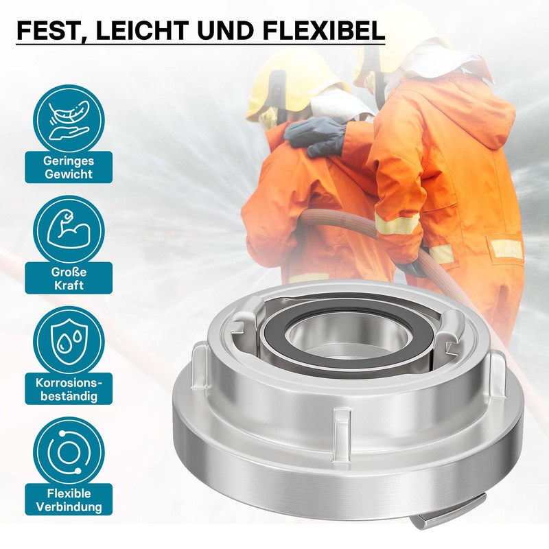Storz Reducer Coupling B/75 mm to C/52 mm