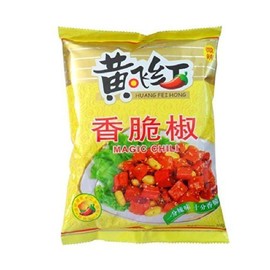 Huang Fei Hong Spicy Snack Magic Chili with Peanut,308g,spicy & Crunchy!
