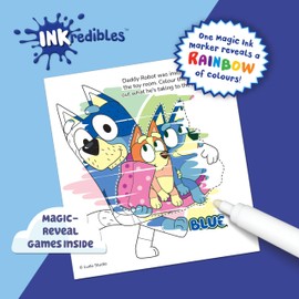 Inkredibles Bluey Magic Ink Pictures - 24 Pages of Colouring and Activity Fun with Mess-Free Magic Ink