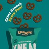 Unique Snacks Knead 'Ems, Sourdough Mini Pretzels, Artisan-Crafted Vegan Snacks,