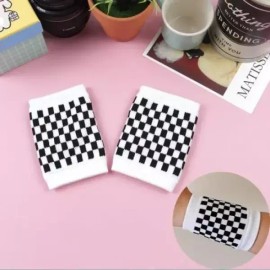 운동아대 구기 라켓 운동 등산 패션 손목 아대 보호대 블랙 1P Sports Wristband Black 1P Wrist Protector for Tennis Badminton Hiking Fashion [Single item]