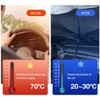 Genérico Parasol Coche Parabrisas Plegable Tipo Paraguas Protector - Bloqueador