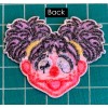 Unbranded Sesame Street: Abby Cadabby Face Embroidered Iron On Patch