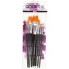 Gold Line Acrylic Brush Set, Size 0-20, W: 2-24 mm,