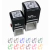 Cute Unicorn with Hearts Self-Inking Rubber Stamp Ink Stamper -