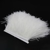 YEQIN Pack of 2 Yards Natural & Soft Ostrich Feathers