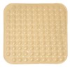 Shower Mat, 48 x 48 cm, Non-Slip Square Bath Mat,