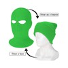 Tianher 2 Holes Knitted Balaclava, 4 Pieces, Full Face Ski