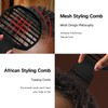 Kootinn 2Pcs Upgraded Twist Combs Hair Sponge Brush, Superior to