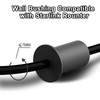 4PCS Cable Grommet Kit for Starlink, 1Inch Rubber Wall Hole