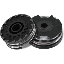 Paicreate 2 PCS Strimmer Spool Line, Standard Double Autofeed Nylon Spools, Strimmer Trimmer Spool Line Replacement for Bosch ART 24 27 30 30-36 LI, Grass Trimmer for Bosch