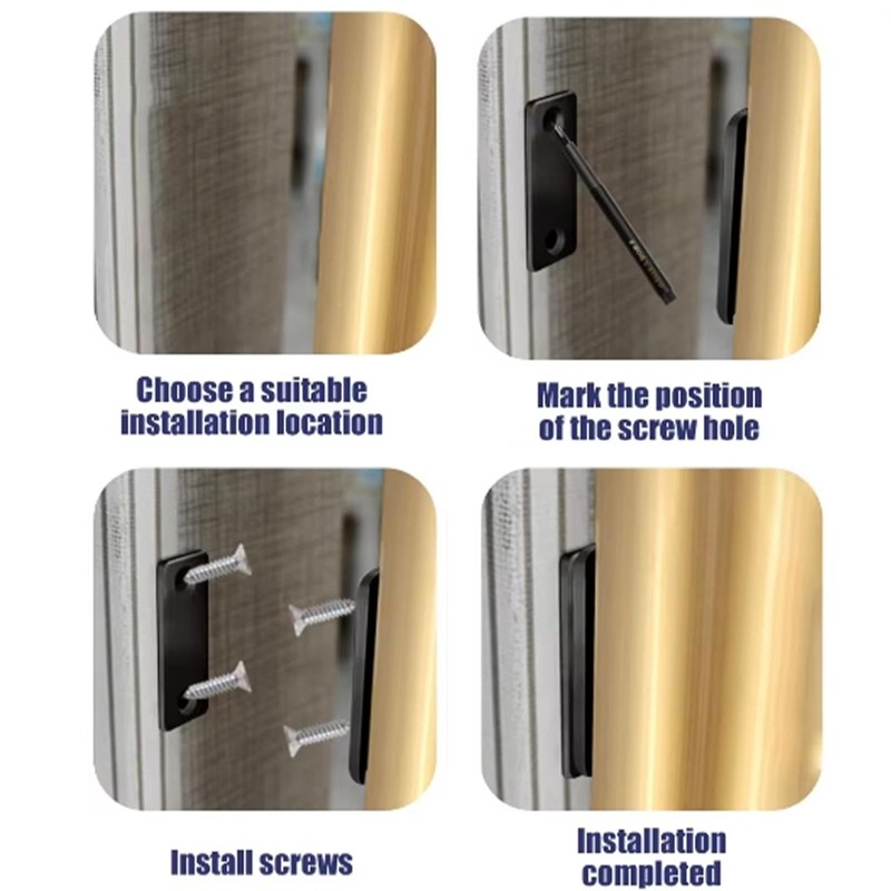 XUTONG 12PCS Cabinet Magnetic Catch，Strong Door Closer, Furniture Cupboard with