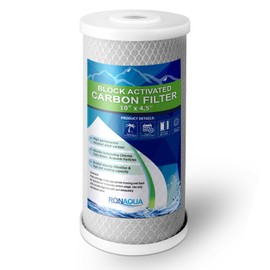 Ronaqua Big Blue CTO Carbon Block Water Filters 4.5" x 10" Whole House Cartridges