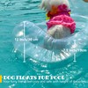 Dog Pool Float, Funny 6-in-1 Inflatable Dog Floats for Pool,