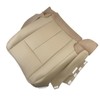 Bottom Microfiber Leather AC Seat Cover Tan Fit for 2007-2014