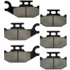 Caltric Brake Pads for CanAm Outlander 800 4X4 2007-2012 Front