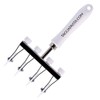 Adjustable Pasta Cutter with 4 Straight Delrin Wheels, with ABS