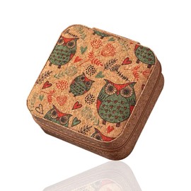 RYHHH Small Jewellery Box Travel Small Jewellery Box for Women Girls for Rings, Earrings, Necklaces, Bracelets, Gift for Girlfriend, Mum, Birthday, Wedding Anniversary