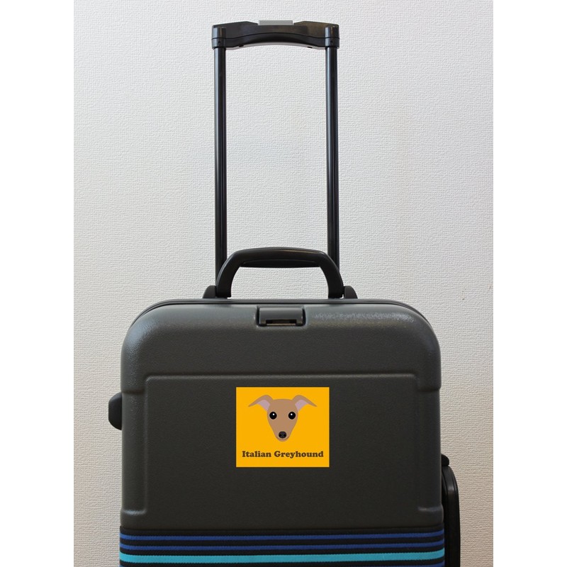 My Italian Gray Hound Red Dog Sticker MK-2