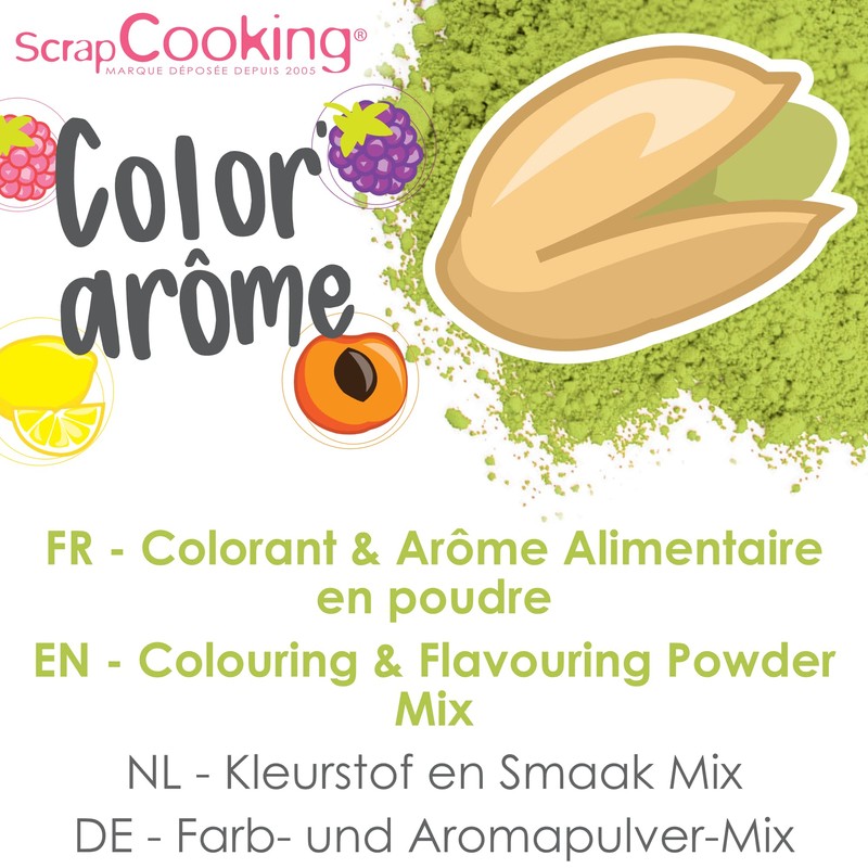 Youdoit Green Food dye Pistachio Flavor - 10 g