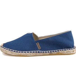 Alexis Leory Classic Canvas Men's Espadrilles, darkblue